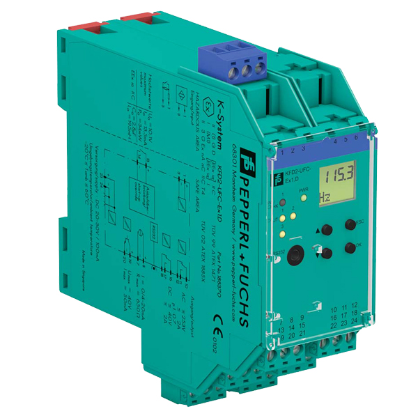 KFD2-UFC-Ex1.D New Pepperl+Fuchs Frequency Converter with Trip Values